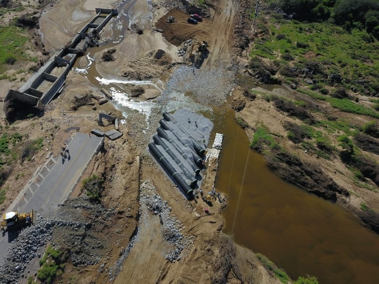 Previsão é que o desvio na BR-304 seja concluído na 1ª quinzena de maio. Foto: DNIT