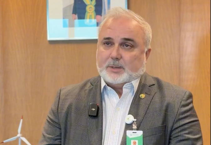 Jean Paul Prates agradeceu ao presidente Lula pela oportunidade de presidir a Petrobras. Foto: Reprodução